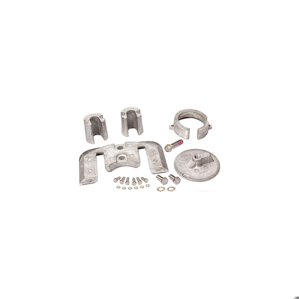 Quicksilver MerCruiser Anode Kit Magnes. ft88 &newer Bravo One drives s n 0B66190 & up 888757Q02 - main